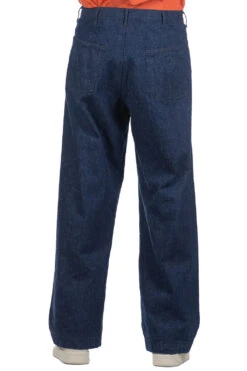 US Navy Side Seamless Denim Pants - One Wash -Modish Attire Store OrSlow US Navy Side Seamless Denim Pants One Wash 03 5131 81 ta 14 m