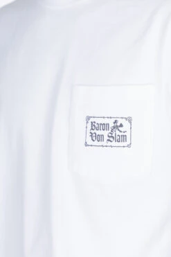 Baron Pocket T-Shirt - White -Modish Attire Store Palmes Baron Pocket T Shirt White 116342 05
