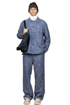 Front Page 40 Fatigue Pant - Deer Skull Jq. - Navy