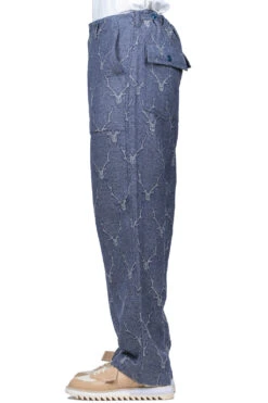 Fatigue Pant - Deer Skull Jq. - Navy -Modish Attire Store South2 West8 Fatigue Pant Deer Skull Jq Navy LQ714 03 m