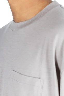 Washable Wool LS Top - Grey -Modish Attire Store Still by Hand Washable Wool LS Top Grey CS02233 GR 05