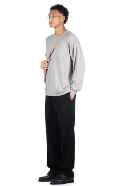 Washable Wool LS Top - Grey -Modish Attire Store Still by Hand Washable Wool LS Top Grey CS02233 GR 07