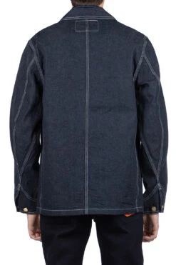 11oz Blue Denim Work Coat -Modish Attire Store Sugar Cane 11oz Blue Denim Work Coat SC14371 421 noe 04