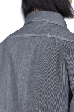 Jean Cord Work Shirt - Black -Modish Attire Store Sugar Cane Jean Cord Work Shirt Black SC25511 119 noe 06 m