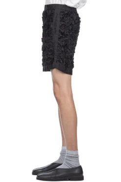 ALL EMBROIDERY SHORTS - Black -Modish Attire Store TAAKK ALL EMBROIDERY SHORTS Black TA24SS PT002 03 m