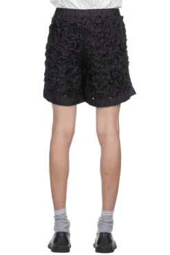 ALL EMBROIDERY SHORTS - Black -Modish Attire Store TAAKK ALL EMBROIDERY SHORTS Black TA24SS PT002 04 m