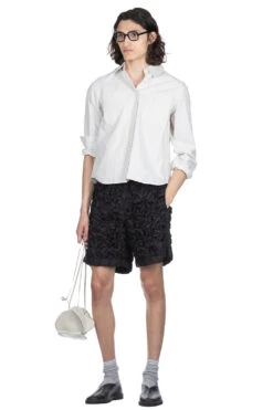 ALL EMBROIDERY SHORTS - Black -Modish Attire Store TAAKK ALL EMBROIDERY SHORTS Black TA24SS PT002 08 m