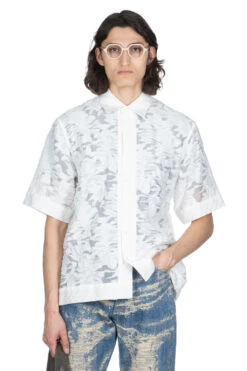 JACQUARD SHIRT - White