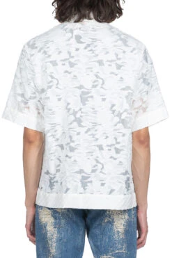 JACQUARD SHIRT - White -Modish Attire Store TAAKK JACQUARD SHIRT White TA24SS SH005 04 m