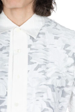 JACQUARD SHIRT - White -Modish Attire Store TAAKK JACQUARD SHIRT White TA24SS SH005 05 m