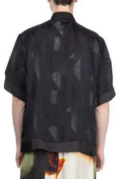 Rayon Cupra Shirt - Black -Modish Attire Store TAAKK Rayon Cupra Shirt Black TA24SS SH059 04 m