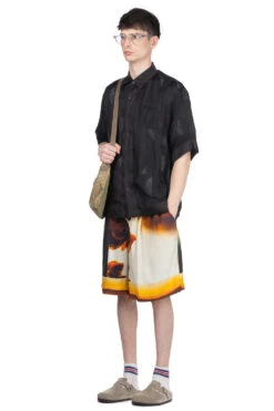 Rayon Cupra Shirt - Black -Modish Attire Store TAAKK Rayon Cupra Shirt Black TA24SS SH059 06 m