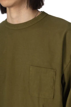 Bence Beach Long Sleeve T-Shirt - Khaki -Modish Attire Store Tigre Brocante Bence Beach Long Sleeve T Shirt Khaki TPO129TBC1 05