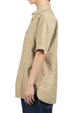 Code Stripe Rail Work Shirt -Modish Attire Store Tigre Brocante Code Stripe Rail Work Shirt SH148TB310 03