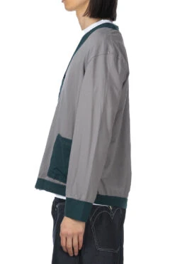 Cotton Old School Cardigan - Grey -Modish Attire Store Tigre Brocante Cotton Old School Cardigan Grey UJK56F3 03