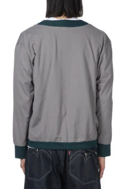 Cotton Old School Cardigan - Grey -Modish Attire Store Tigre Brocante Cotton Old School Cardigan Grey UJK56F3 04