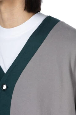 Cotton Old School Cardigan - Grey -Modish Attire Store Tigre Brocante Cotton Old School Cardigan Grey UJK56F3 05