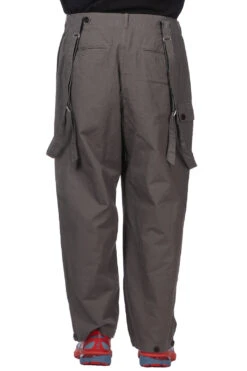 Zimbabwe Suspender Cargo Pants - Grey -Modish Attire Store Tigre Brocante Zimbabwe Suspender Cargo Pants Grey PT97F80212 04