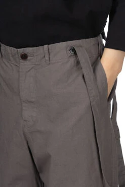 Zimbabwe Suspender Cargo Pants - Grey -Modish Attire Store Tigre Brocante Zimbabwe Suspender Cargo Pants Grey PT97F80212 05