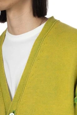 Reversible Washed Cardigan - Green -Modish Attire Store UNUSED Reversible Washed Cardigan Green US2437 002 15 m