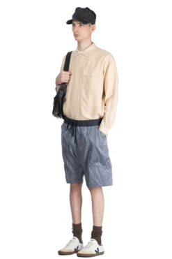 Loose Fit Shorts - Blue -Modish Attire Store tss Loose Fit Shorts Blue ST50GP04 08 m