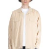 Round Flap Pocket Shirt - Cream