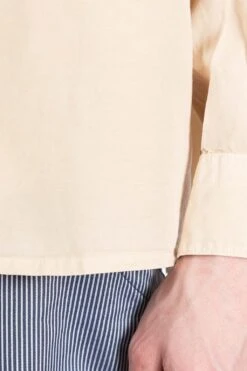 Round Flap Pocket Shirt - Cream -Modish Attire Store tss Round Flap Pocket Shirt Cream MT50MS01 06 m