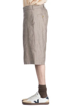 Straight Shorts - Brown -Modish Attire Store tss Straight Shorts Brown TT50DP04 03 m