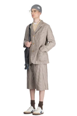 Straight Shorts - Brown -Modish Attire Store tss Straight Shorts Brown TT50DP04 09 m